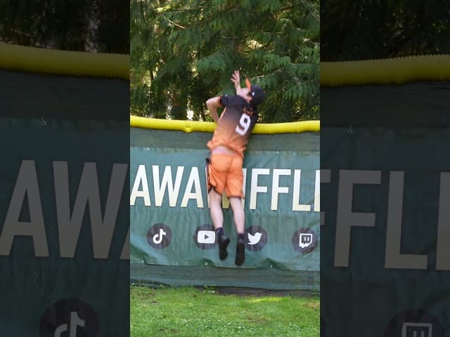 Still Can’t Believe it🤯 #dingersornothing #wiffleball #baseball #shorts