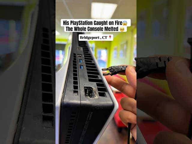 His PS5 Turned Into LAVA… You Won’t Believe What Happened 😱#shorts #moneytalkswireless