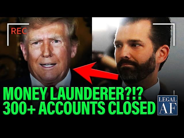 Trump SCANDALIZED as Bank Declares They FEARED Trump WAS A MONEY LAUNDERER As They Closed Accounts!