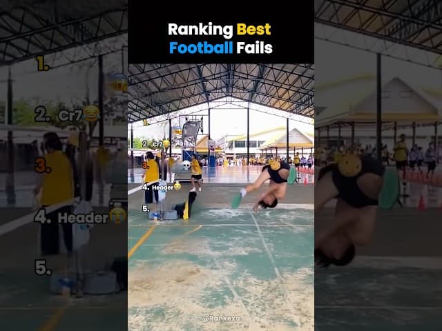 Ranking Best Football Fails