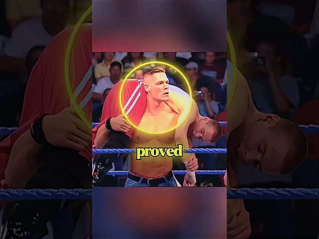 Look How John Cena Showed Mercy and Let a Disabled Wrestler Go