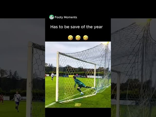 What a save😂😂😂 #football #soccer