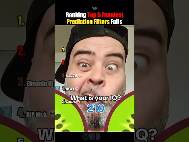 Ranking Top 5 Prediction Filters 😂