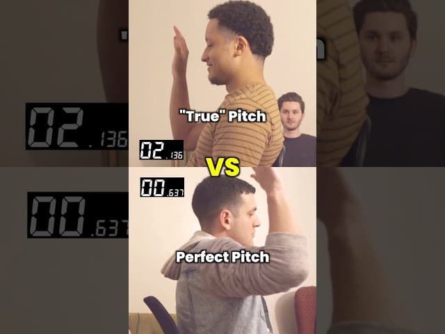 His Perfect Pitch is too OP 😔