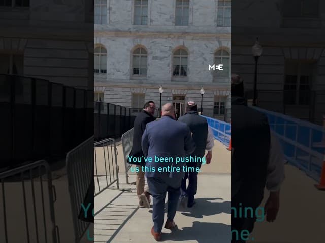 Congressman Randy Fine confronted over Islamophobic comments