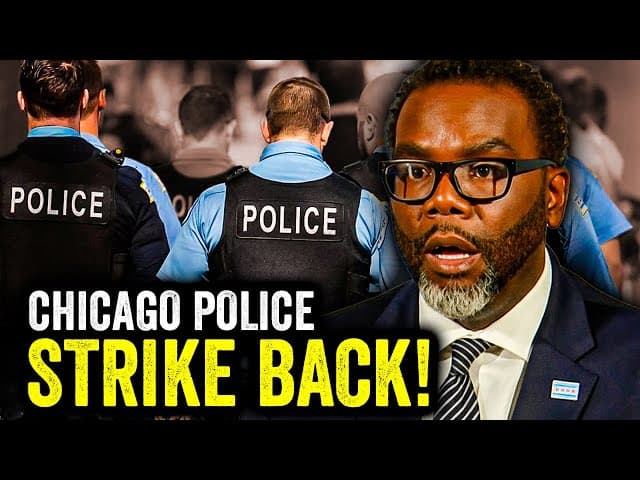 Chicago Police REBEL as Mayor Johnson PANICS and BEGS for MERCY!!!