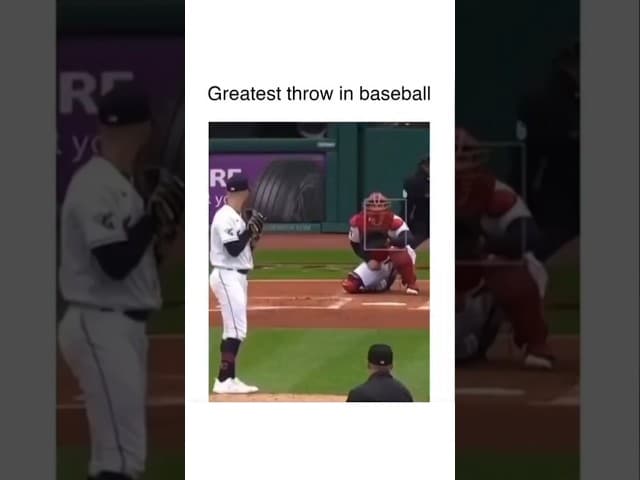 greatest throw in baseball ⚾️😵‍💫 #mlb #mlbb #baseball #baseballszn #viralshorts #mlbplayers #mlbbro