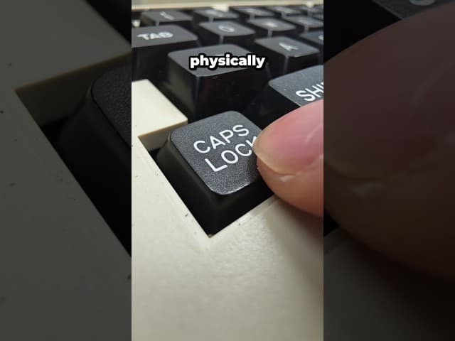 old keyboards with AWESOME mechanisms