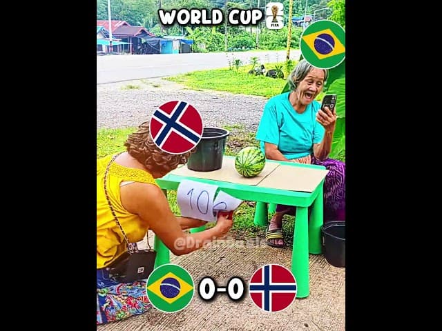Brazil vs Norway Prediction #worldcup #usa