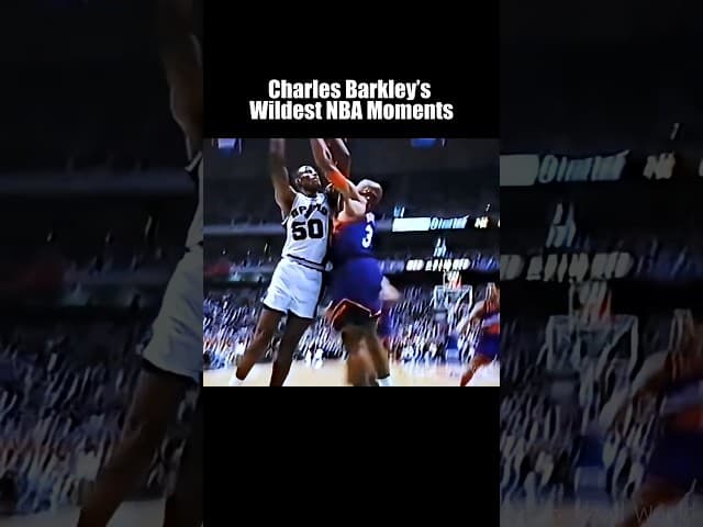Charles Barkley's Wildest NBA Moments #nba  #basketball
