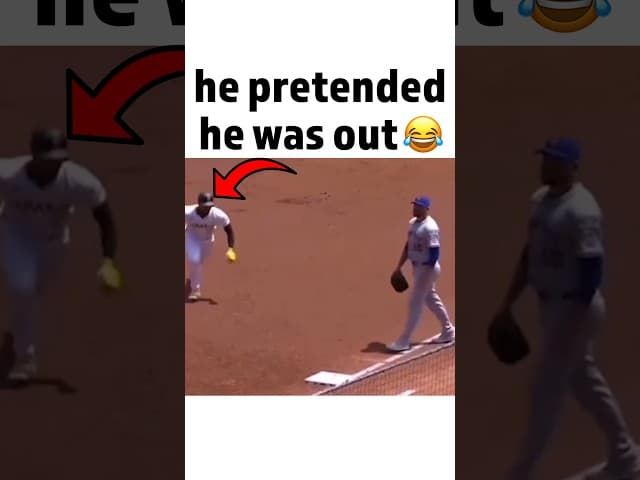 he had to pretend 😅