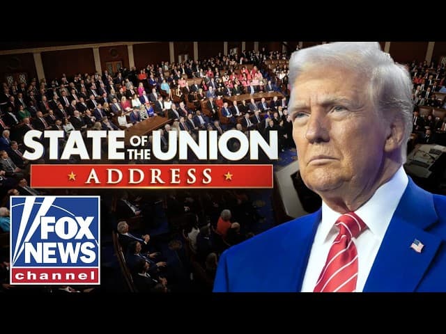 WATCH: Trump delivers State of the Union address, Va Gov. Spanberger gives Dem response