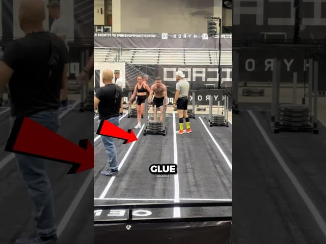 They Put Glue On His Mat🤯(@rayshah)