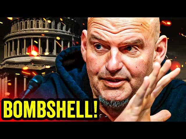 Senator John Fetterman Makes BOMBSHELL Announcement!!!