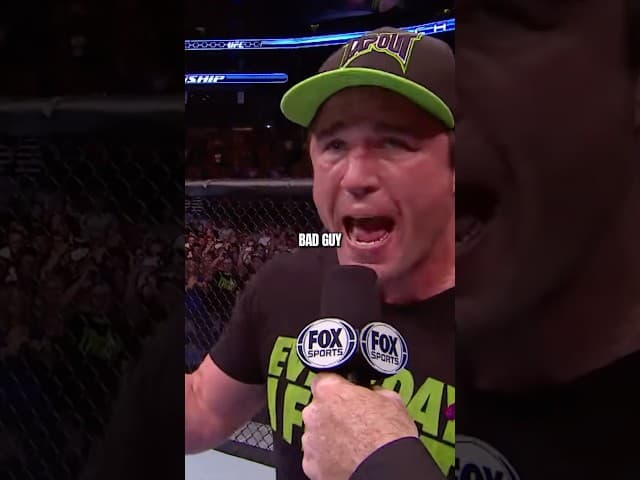 Chael Sonnen Gave The Most Legendary Callout In MMA History! #mma #shorts