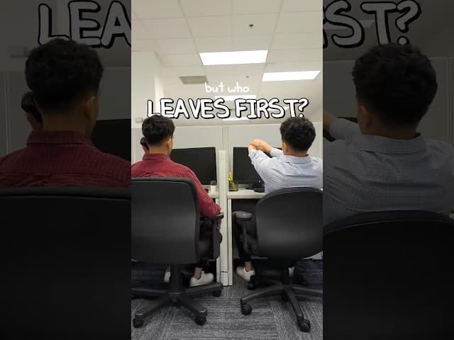 Who Leaves Work First?