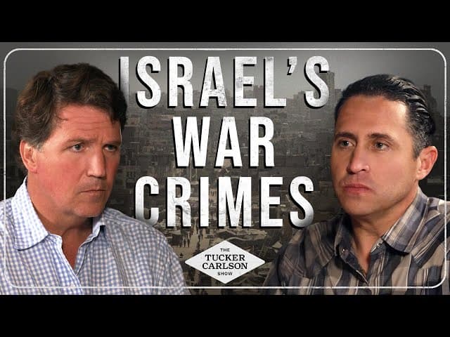 Whistleblower Tony Aguilar Responds to Attacks After Exposing Israel’s War Crimes in Gaza