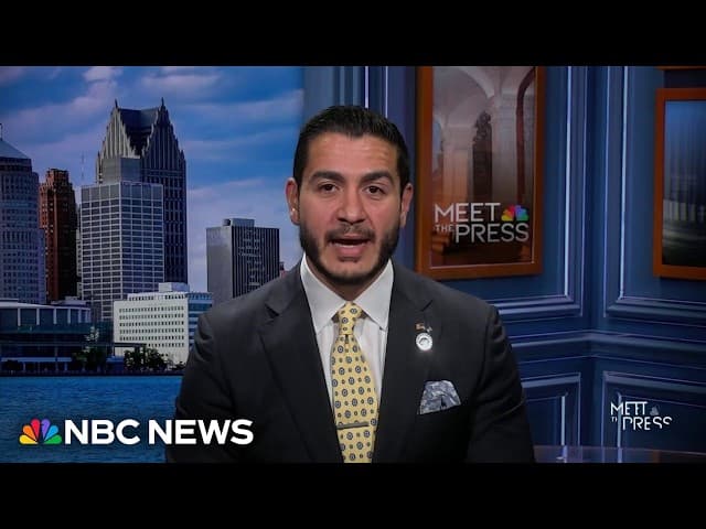 Abdul El-Sayed reacts to Trump's attacks after primary win: Full interview