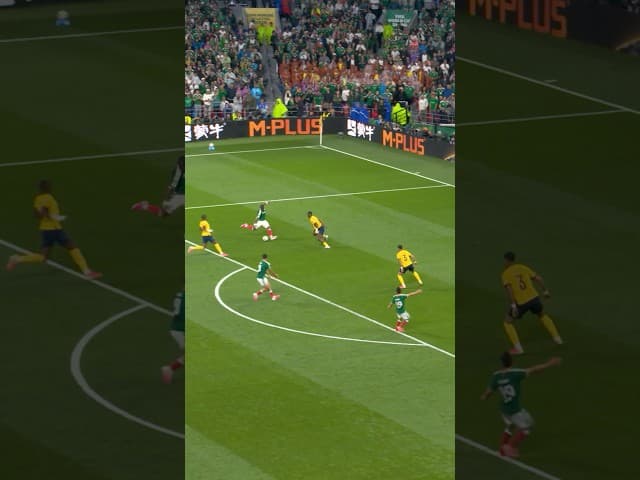 Quiñones scores Mexico’s first goal against Ecuador ⚽️ #FIFAWorldCupOnYT