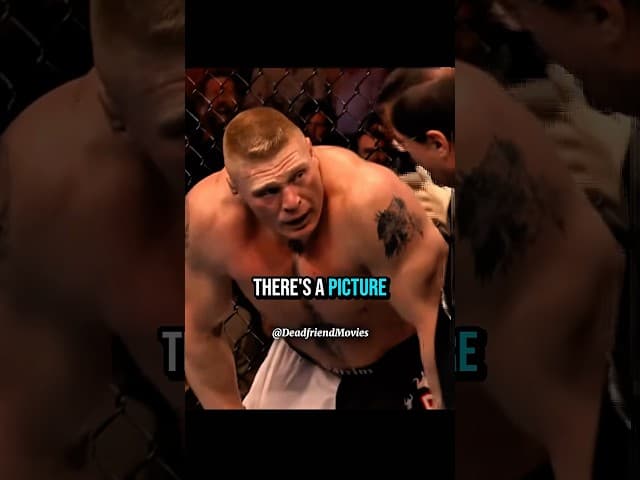 Brock Lesnar On Losing To Frank Mir