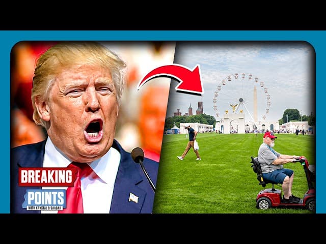 Trump CRASHES OUT As 250 Fair Flops in Major Embarrassment