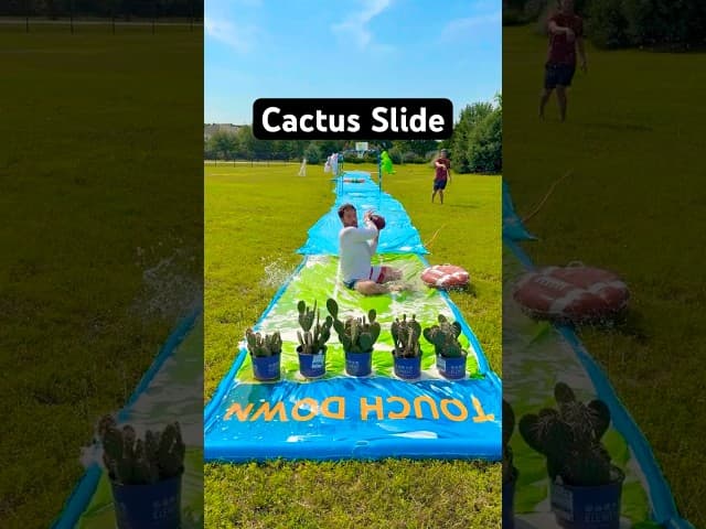 slip & slide gone wrong