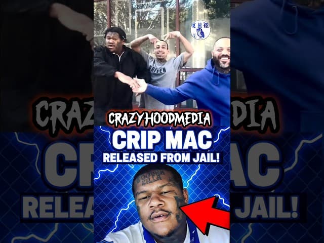CRIP MAC GETS RELEASED FROM JAIL💯😱SHOUTS OUT THE SURENOS✅️ #cripmac #surenos #hoodnews