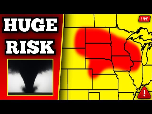 🔴 BREAKING Severe Weather Outbreak Coverage - Derecho & Tornadoes Likely - With Live Storm Chasers
