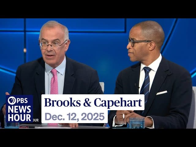 Brooks and Capehart on Trump's recent series of setbacks