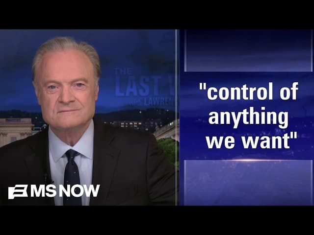 Lawrence: Trump sounded like ‘spoiled child’ in trying to negotiate out of war he claims he’s won