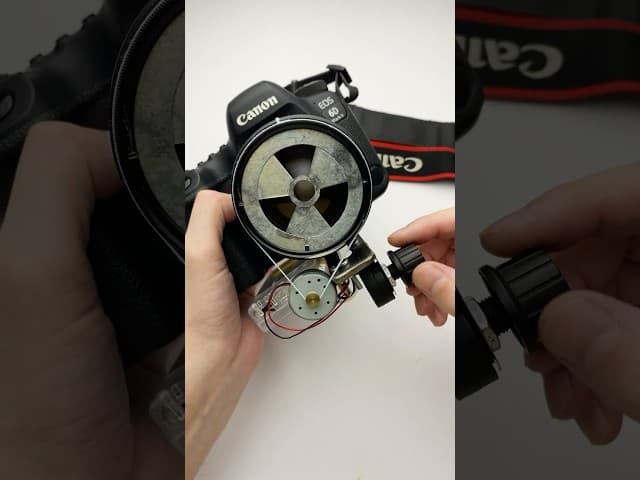 DIY Spinning Radiation Symbol Filter