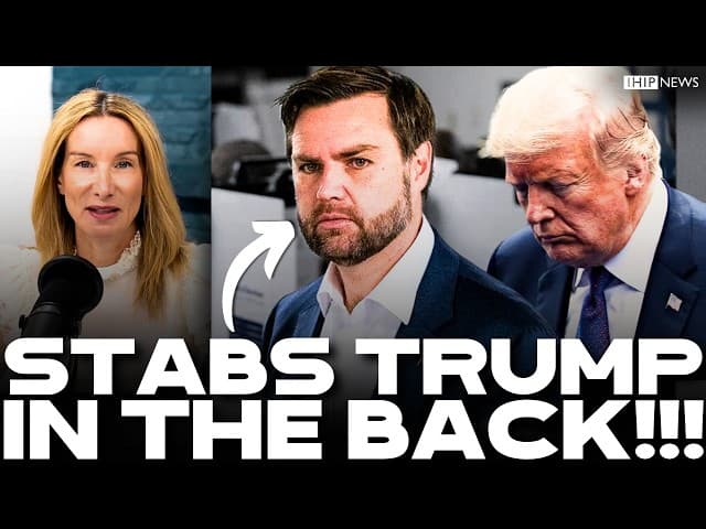 IHIP News: JD Vance BETRAYS Trump After SECRET Coup Plans LEAKED?! 🚨