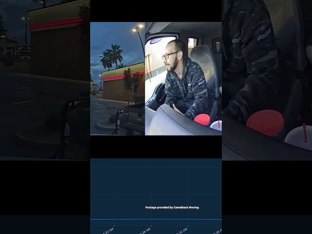 Watch as missing girl Kehlani Rogers is seen by moving company workers