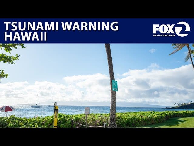 LIVE CAMERA: Tsunami warning in Hawaii | KTVU