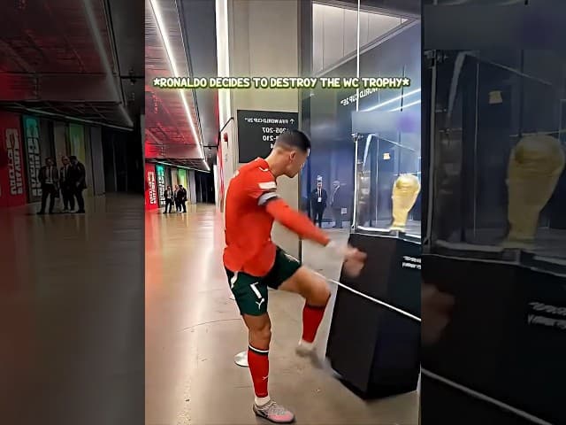 When RONALDO CRASHED OUT After LOSING The WORLD CUP... #worldcup2026 #ishowspeed #edit
