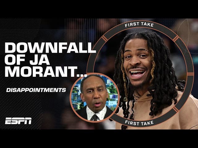 Stephen A.'s DISAPPOINTMENT in Ja Morant 🗣️ 'He WAS ascending to superstar status' | First Take
