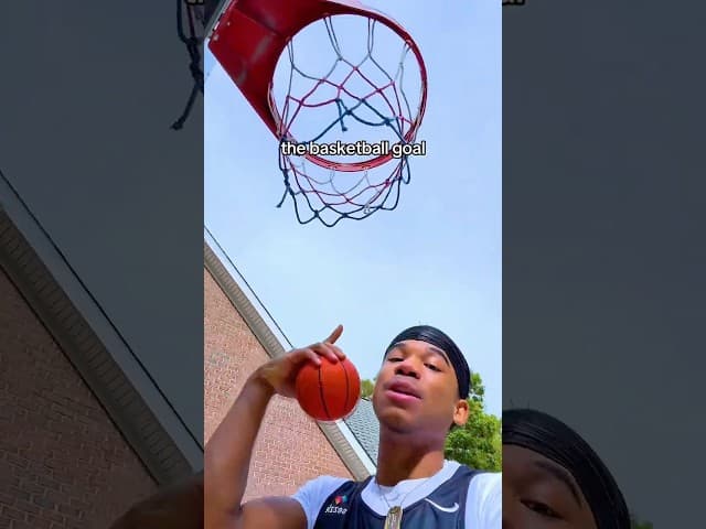 Please DO NOT try to DUNK on me😭🏀 #shorts