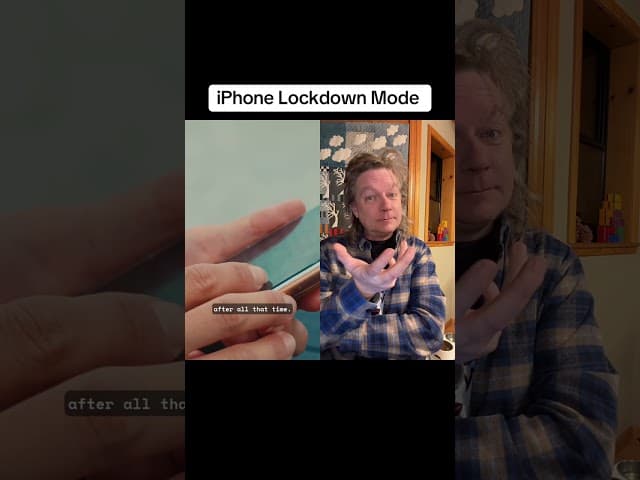 iPhone Lockdown Mode #duet #iphone #lockdown #mode #ice #fbi #surveillance #technology #privacy