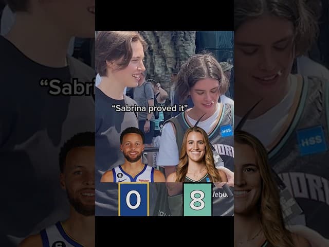 Is she really better than Stephen Curry?👀#nba #wnba #curry #stephencurry
