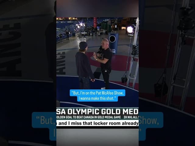 Jack Hughes was ready 😂❤️