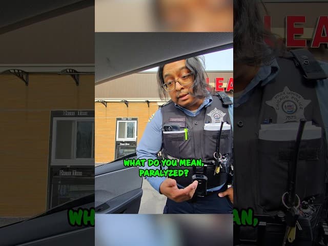 Chicago Cops Never Seen A Man In Wheelchair Before 😭😂