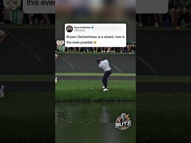 There’s no way bro thought this was going to work and then pulled it off 🐐#masters #golf