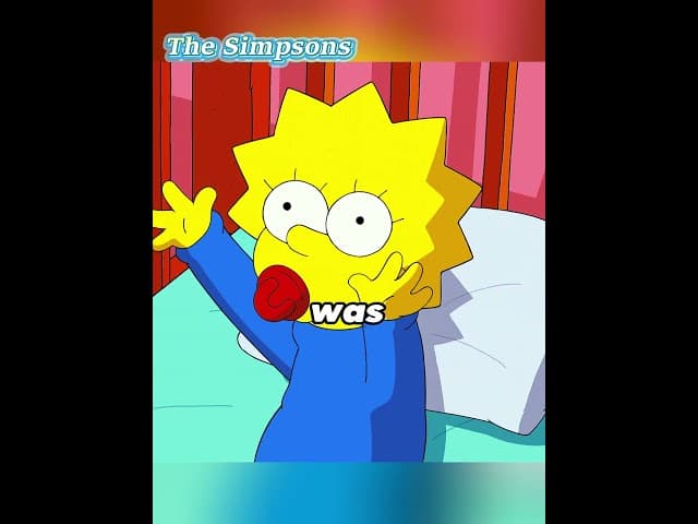 Maggie carefully picked out her diaper early in the morning #thesimpsons #fyp #anime