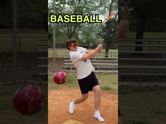 Bowling Ball In Every Sport...Nothing Survived 😳
