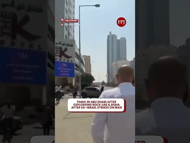 PANIC IN ABU DHABI: Explosions Rock UAE & Doha After US–Israel Strikes on Iran