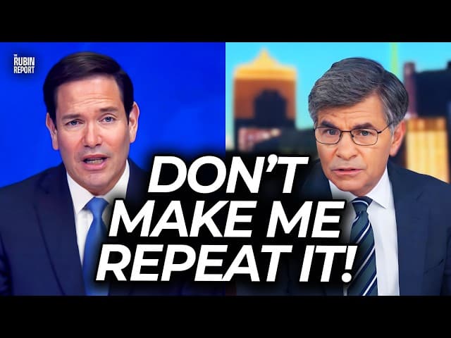 Host Shocked as Rubio Makes Him Regret Asking This Question