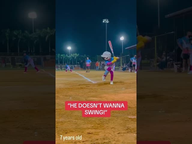 Little League is so funny 😆 #baseball