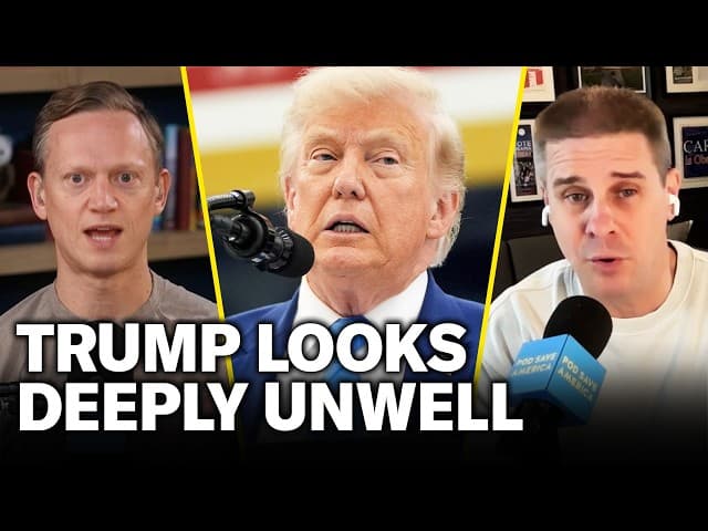 Trump Looks DEEPLY UNWELL In DISASTER Press Conference