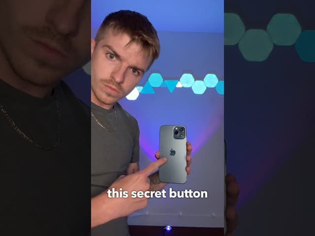 Your iPhone Has A Hidden Button?