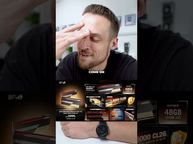 ASUS is Actually Making RAM 🚨